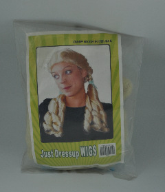 Estilo europeo / americano cos / party wig fiesta cabeza de fábrica cabello recto