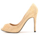 806-3 new fish mouth high-heeled shoes, fashion alligator grain, sandals and club shoes