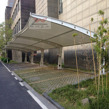 北京批發拉桿停車棚戶外膜結構停車棚拉桿式汽車遮陽棚遮雨棚制作