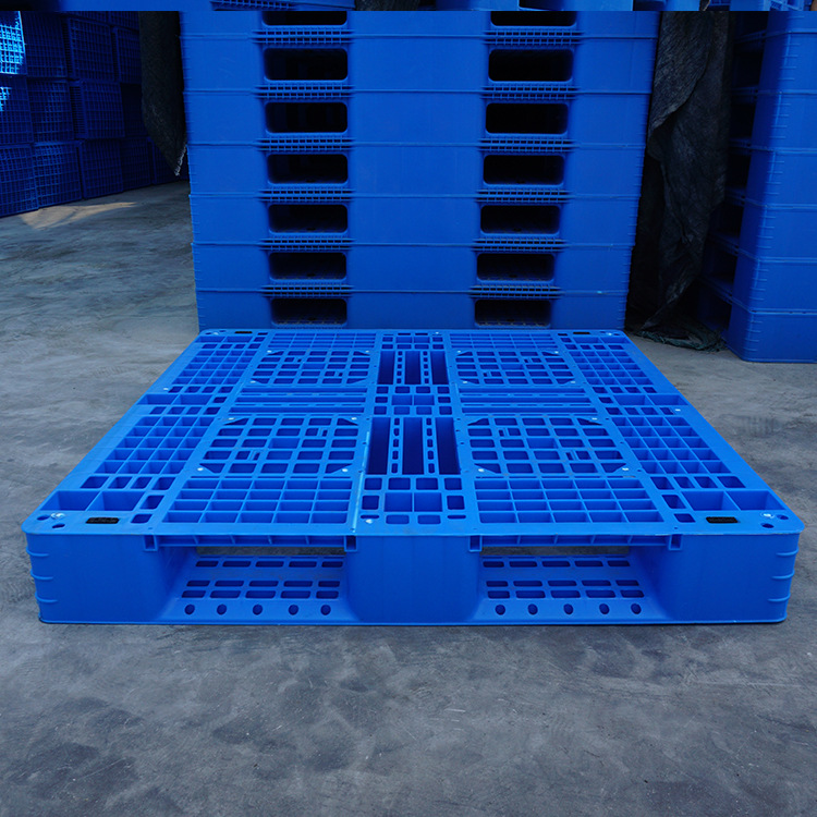 厂家批发 1100*1100*150塑料网格田子托盘  绍兴义乌叉车托盘