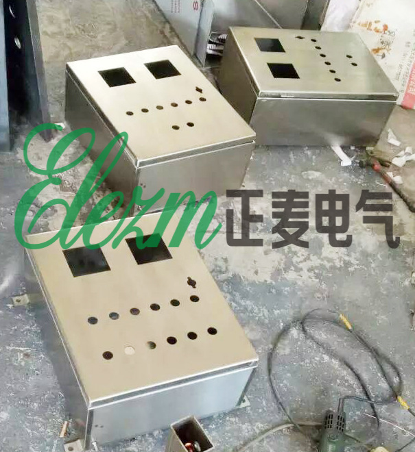 厂家订做 防爆接线箱（钢板焊接）不锈钢防爆接线箱 非标定制IIB