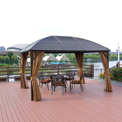 Galvanized luxury Arc leisure time Arbor Tent outdoors Awning Garden courtyard Campaigns Tent