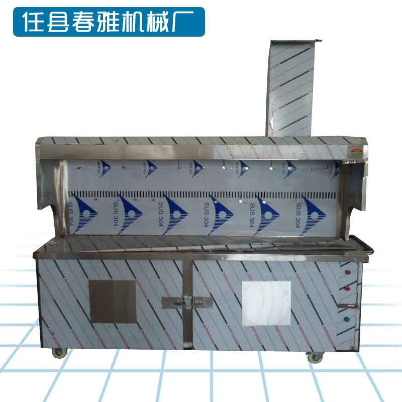 无烟净化烧烤车 多功能可移动烧烤炉 不锈钢耐用烧烤车