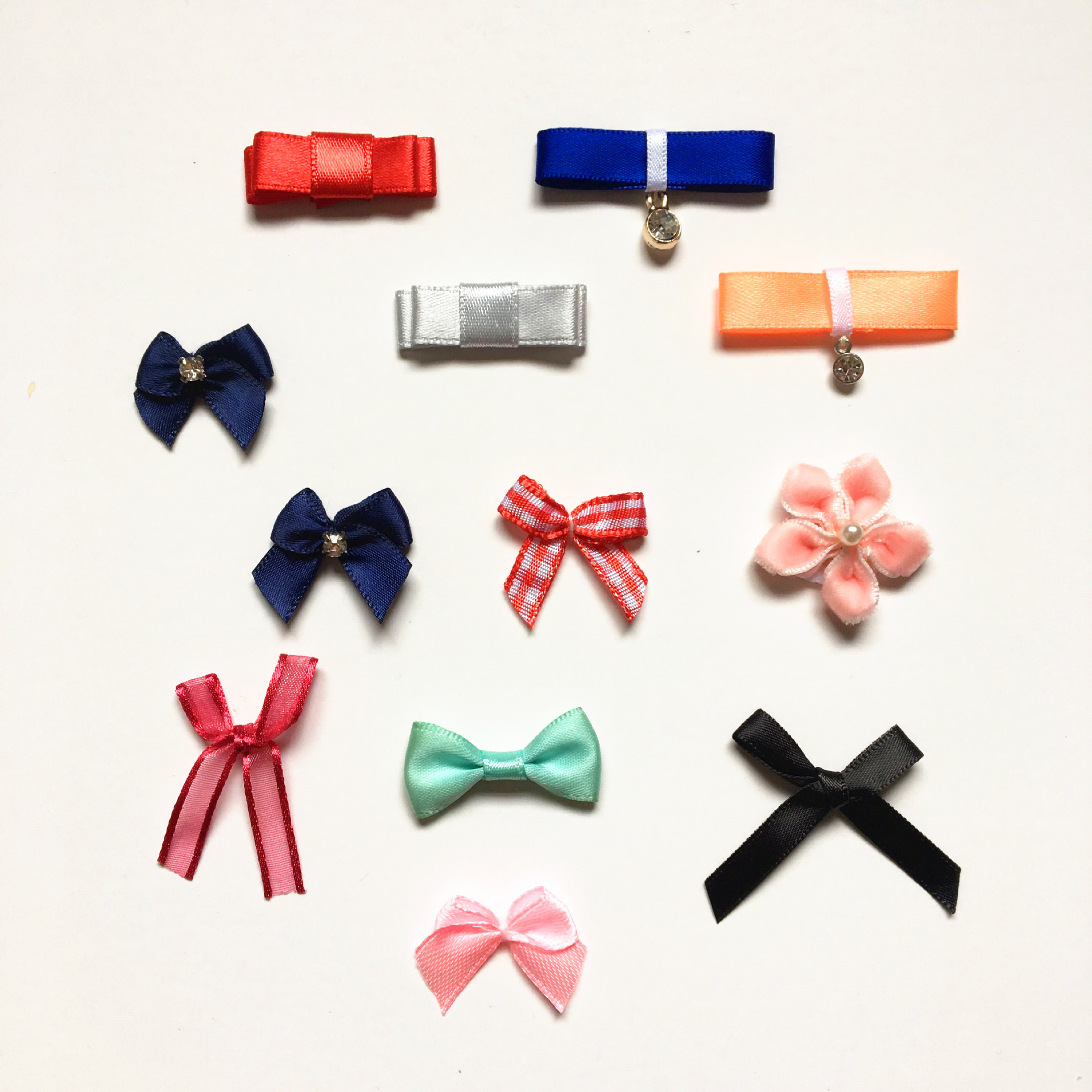 厂家直销批发简约蝴蝶结手工diy领结袜子内衣蝴蝶结泳衣蝴蝶结