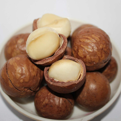 厂家货源散装10斤/件 休闲食品坚果炒货零食 奶油味夏威夷果|ms