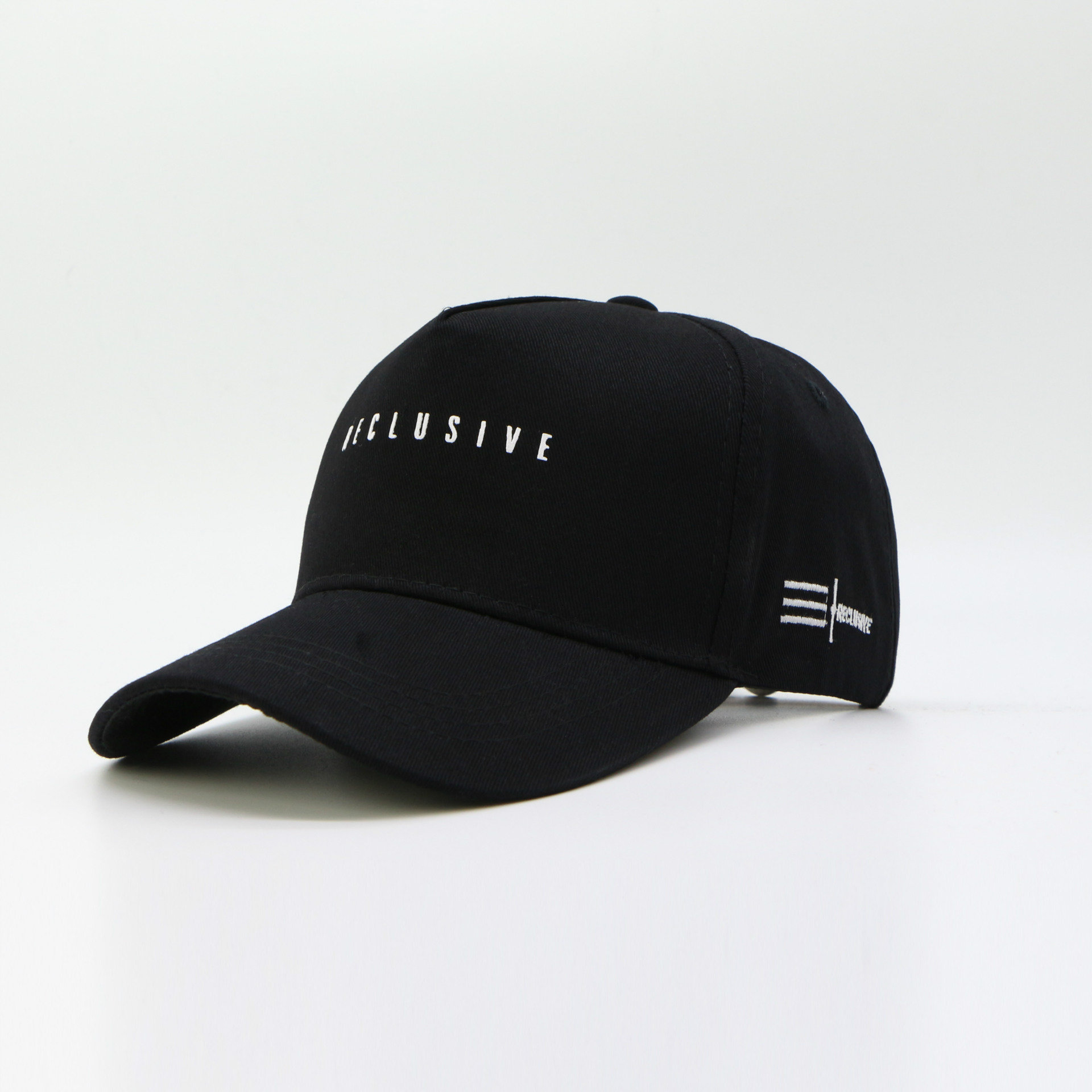 letter print sunscreen Wide brim simple peaked caps NSTQ131281