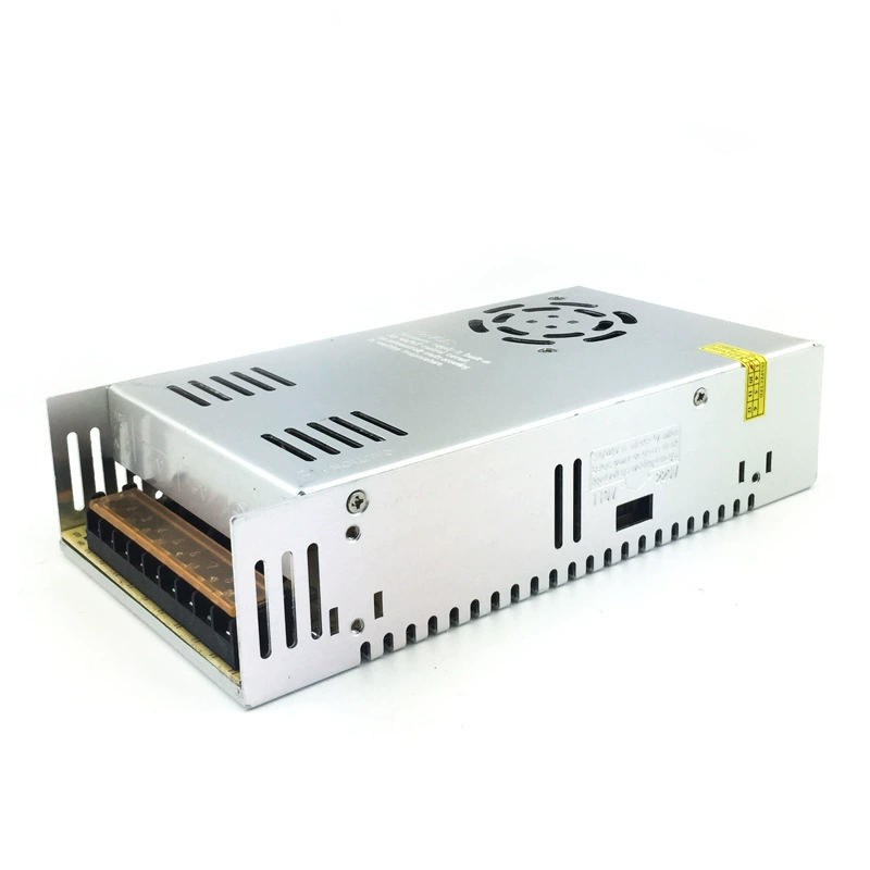 Switching Power Supply S-360-12, 12V 30A 360W, Aluminum Shell, Fan-Cooled Output