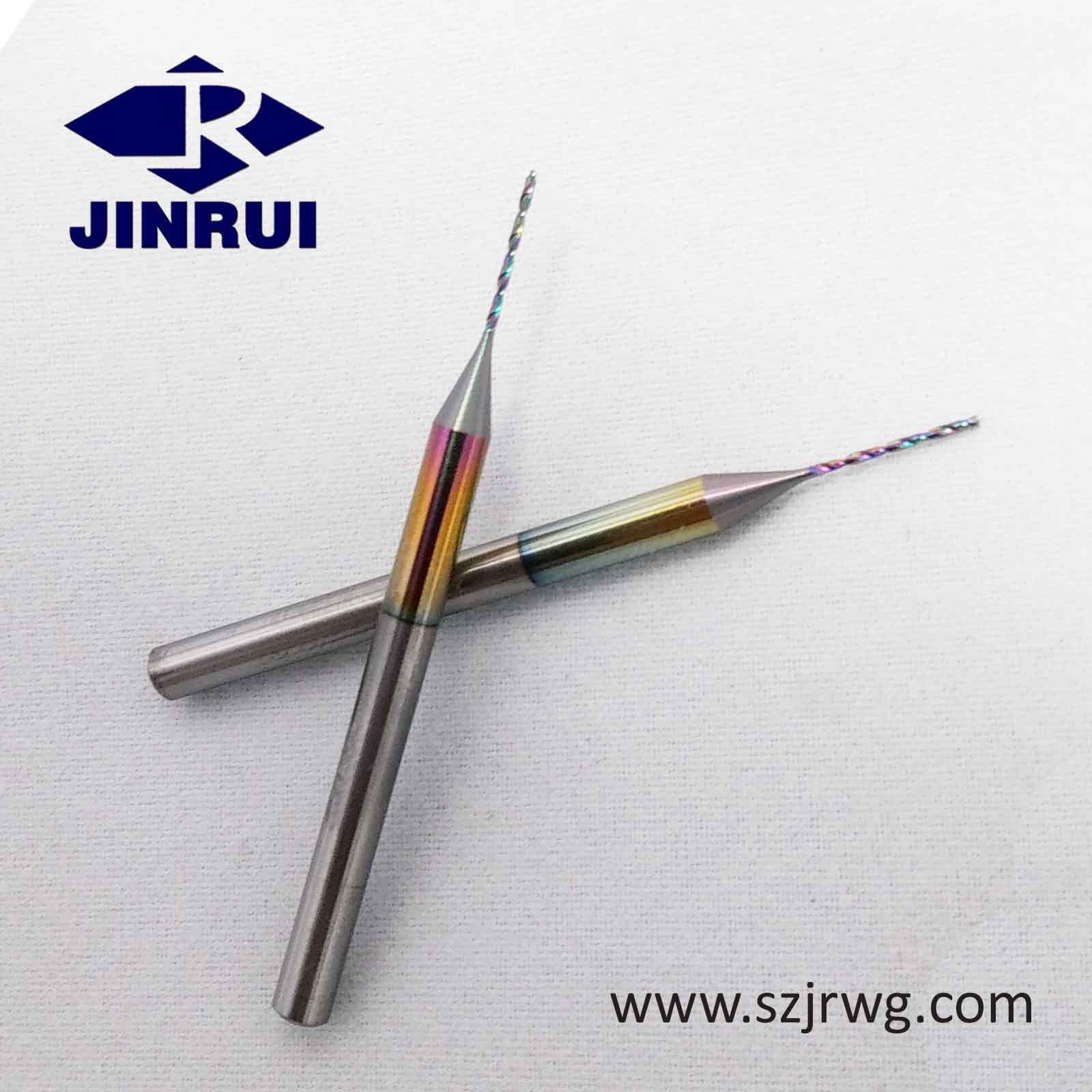 金瑞厂家直销钨钢合金不锈钢涂层定柄钻头钟表眼镜行业厂家直销