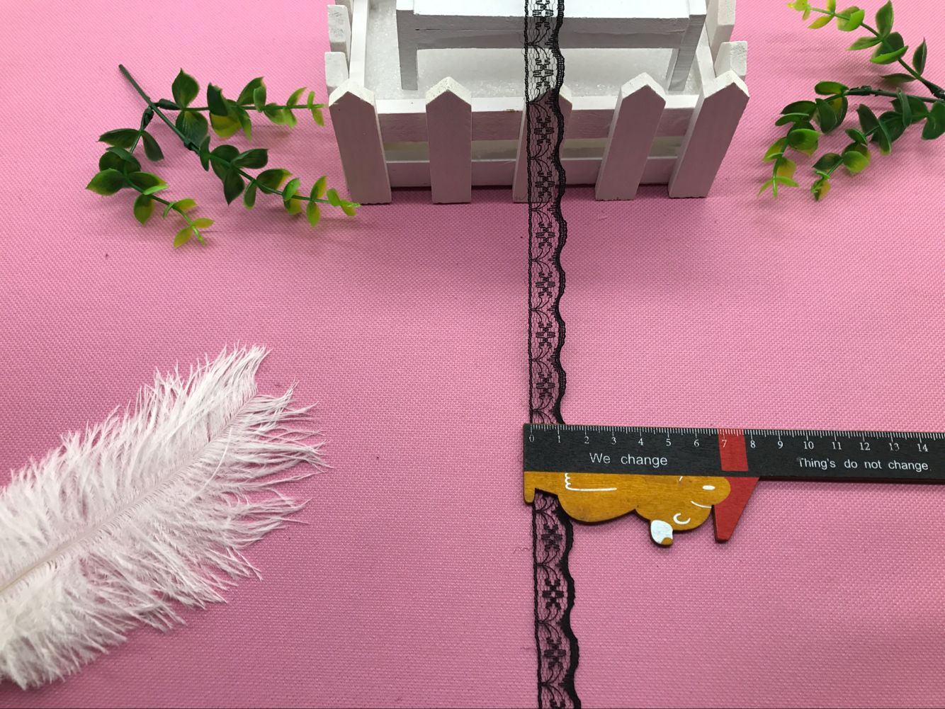 花边无弹蕾丝花边尼龙花边厂家直销 134-1B# 宽度1.3CM