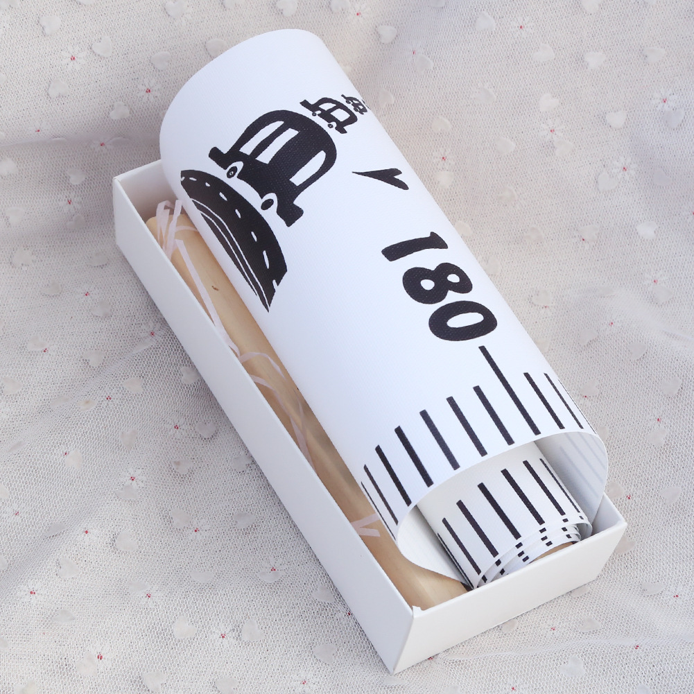 Height ruler wall photography props