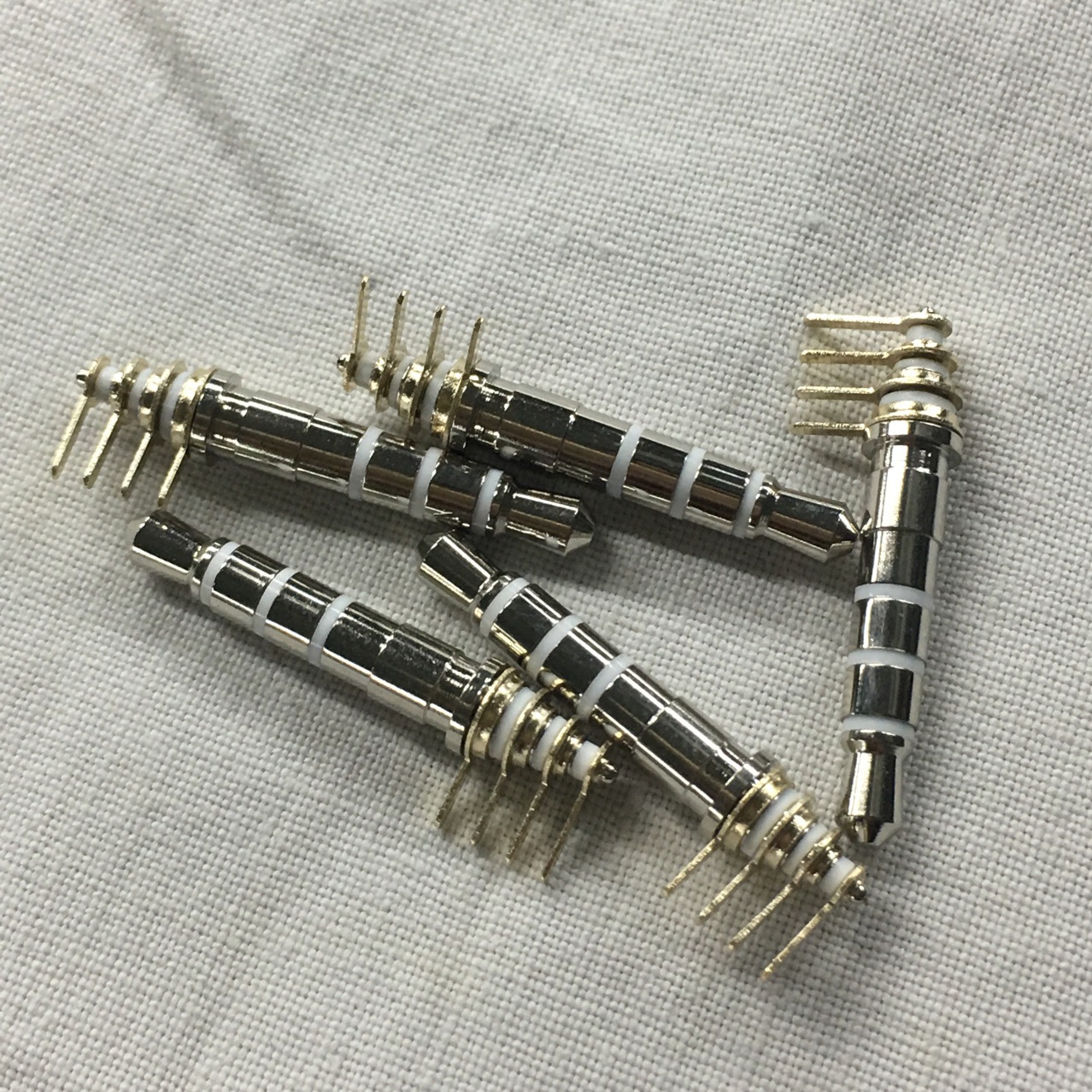 厂销3.5插板式插针补光灯PCB插头血糖仪刷卡器焊片插头数码配件