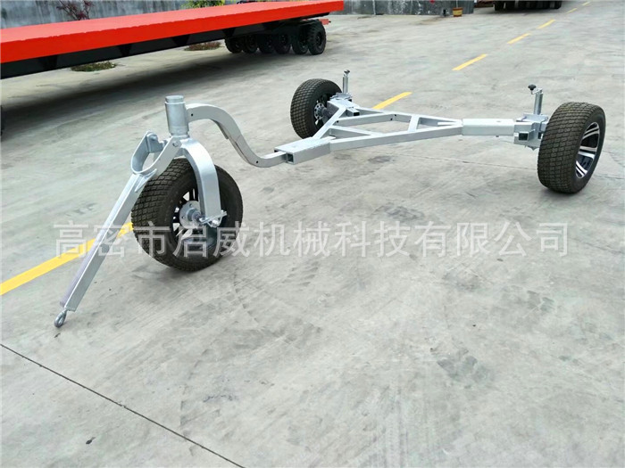 货源供应   造雪机拖车   镀锌拖车框架   1吨造雪机骨架厂家供应