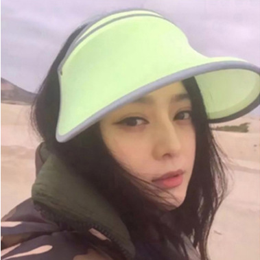 夏冰冰同款帽女防晒帽骑车户外沙滩太阳帽女大沿遮脸帽子大帽檐