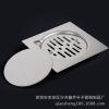 Factory wholesale plus LOGO stainless steel floor drastoma anti -deodorous floor dramatic three -piece set Middle East Egypt 15x15 floor drain