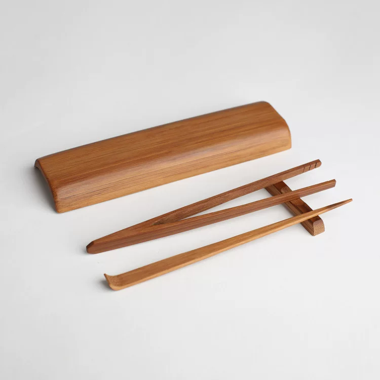 Bamboo tea ceremony six gentleman set tea