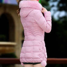 冬季棉衣女中長款女修身韓版顯瘦棉服加厚外套潮特價清倉支持一件