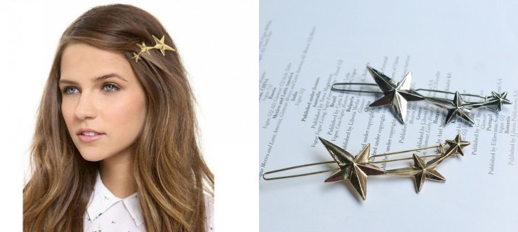 20g Weight Hair Clip Hair Accessories Type 1 Piece Quantity Daily Occasion Alloy Material Moon Pattern Women'S Gender Plating Design Simple Style Style Simple Style Moon Alloy Plating Hair Clip 1 Piece 7