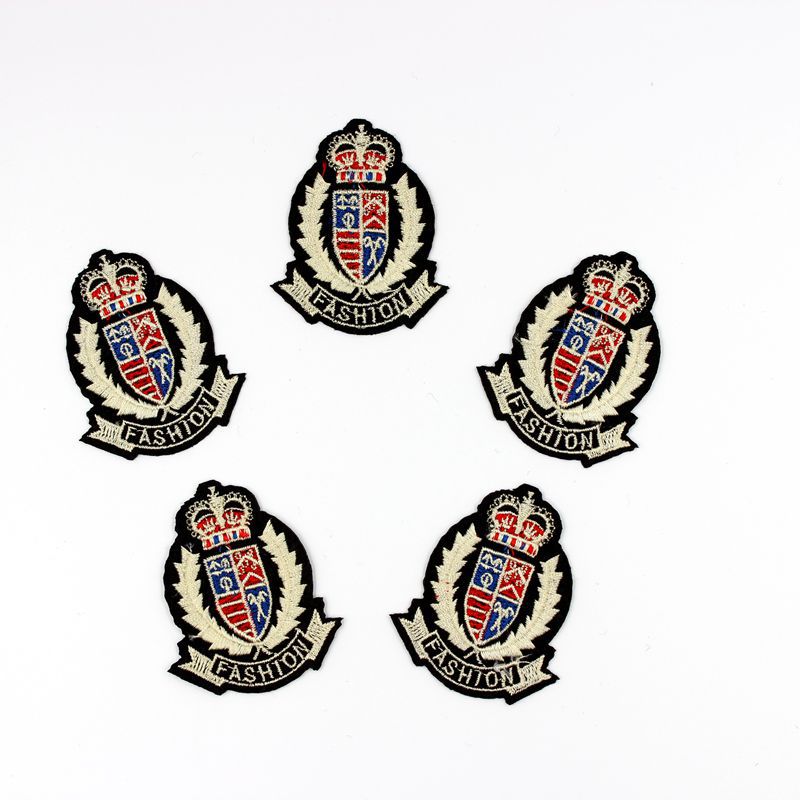 现货精品刺绣布贴补丁贴衣服破洞贴花服装包包帽子手工辅料徽章贴
