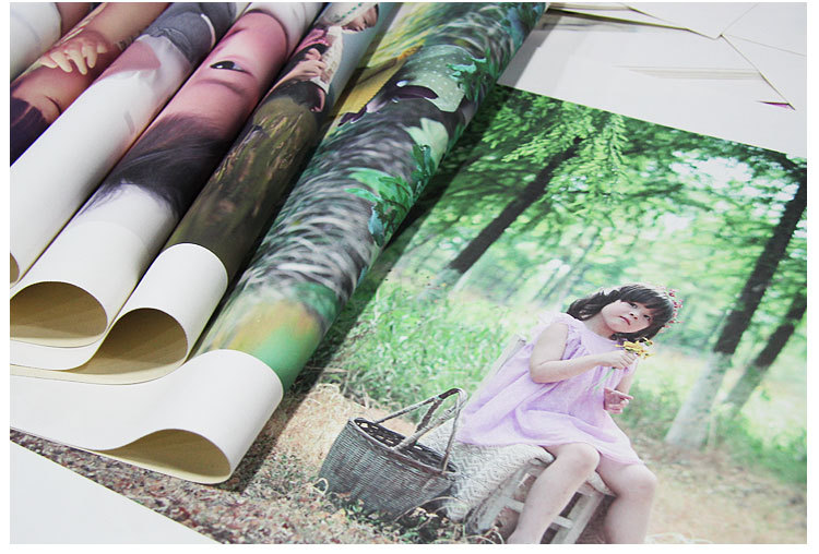 外贸高清喷绘五拼动物鹿油画 厂家定制