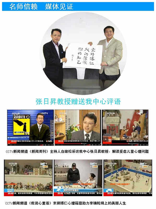 心理沙盘媒体见证