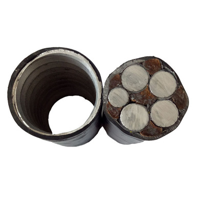 YJHLV82鋁合金電力自鎖铠裝電纜ACWU90架空電線4X185+1X95平方5芯