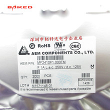 AEM�NƬ���U�z��2410 F1AL ac 250V/dc �zӡE MF2410F1.000TM