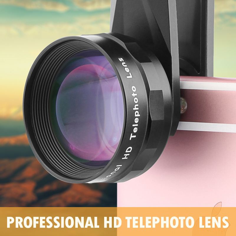 Factory direct mobile phone external lens 2X doubling telephoto Portrait Camera Lens Factory direct mobile phone external lens 2X doubling telephoto Portrait Camera Lens