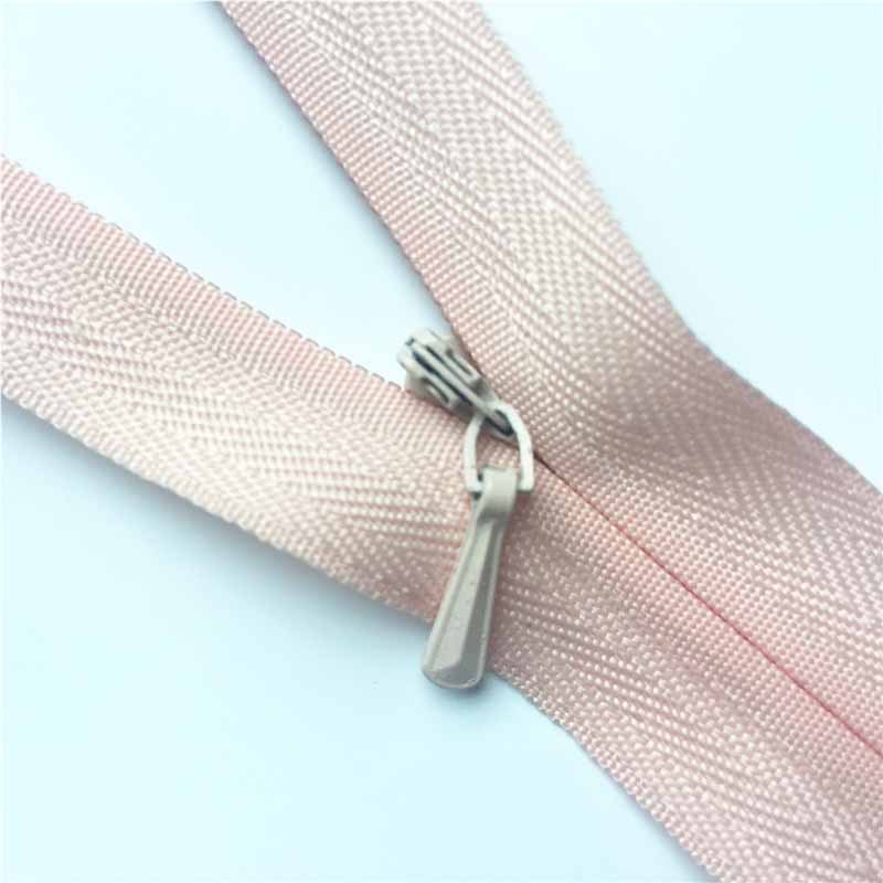 Red color 60cm80cm No. 4 Invisible zipper mattress Quilt cover Pillow black Bedclothes Zip fastener