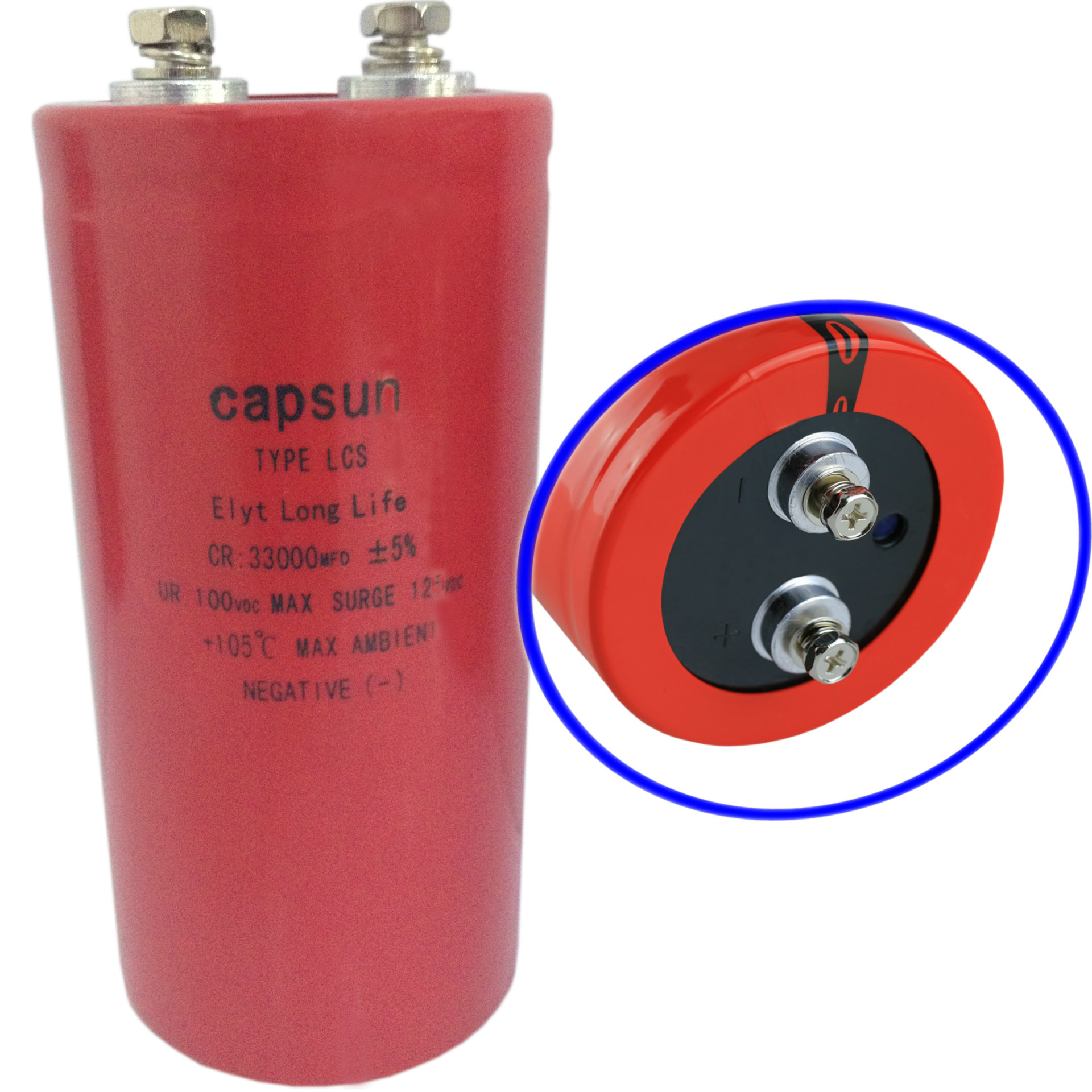 电容规格100V32000UF  青佺电解电容温度与寿命有关 品质保证