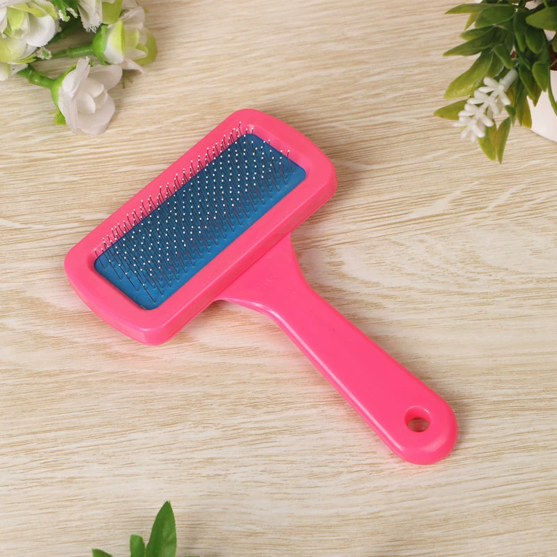 Jiexi маленький кролик Тоторо Расческа для домашних животных Массажная гладкая игла расческа для волос