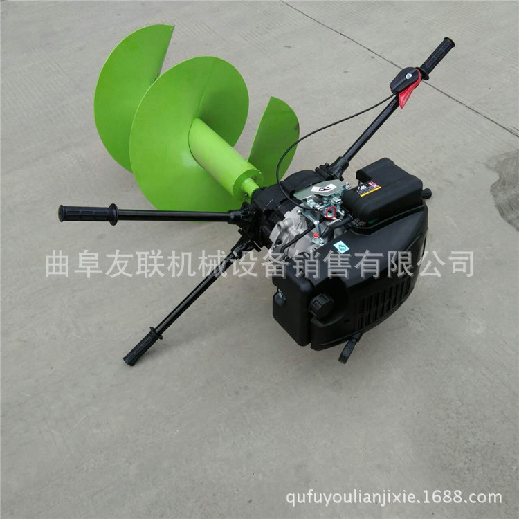 厂家供应汽油植树挖坑机 栽种苗木钻坑机 汽油挖坑机视频01