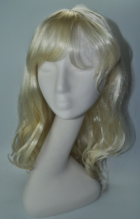 Peluca popular de estilo europeo y americano cos/fiesta fiesta fiesta de vacaciones casco fábrica cabello liso