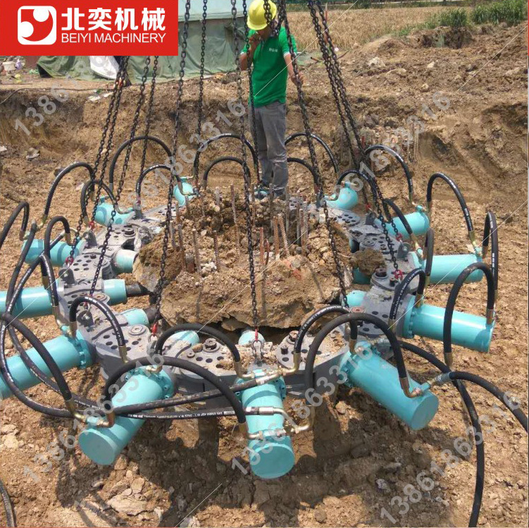 液压破桩机多少钱 常用破桩机厂家 截桩机破桩 破桩机
