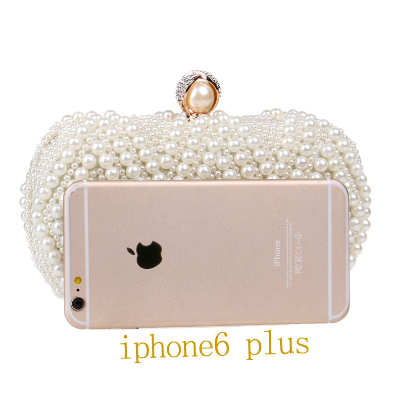 New Pearl Dinner Bag Women's Banquet Bag Ladies Dress Evening Bag display picture 9