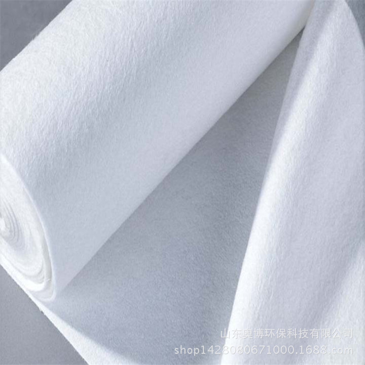 厂家供应液体过滤布 丙纶过滤毛毡 高效PP聚丙烯腈无纺滤布