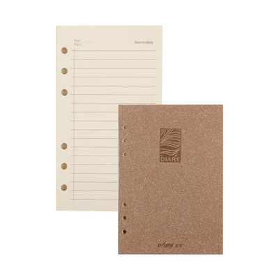 道林活頁替芯6孔A5|A6-100頁米黃文具用品內頁芯記事本子活頁紙