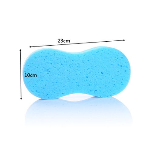 Car wash tool Eight-shaped porous honeycomb easy to clean compressed high foam large car sponge manufacturer