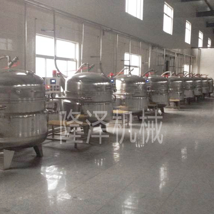 蜜饯水果脯渗糖锅 全自动水果浸糖设备