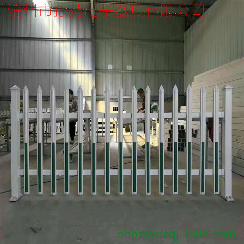 厂家供应 电力护栏 变压器护栏 pvc草坪护栏 小区围墙塑钢围栏