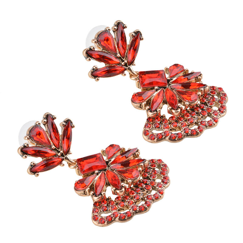 alloy other earring (champagne)NHYT0272-champagne