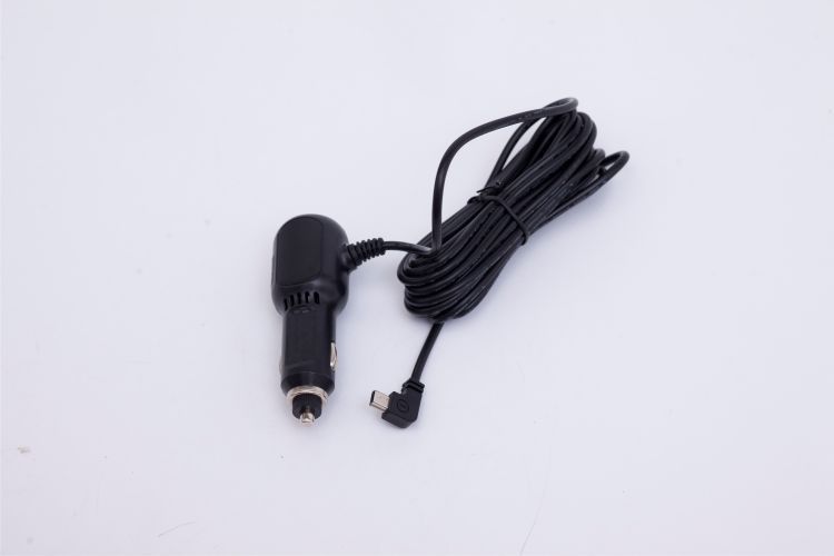12V car electronic dog massage chair purifier power cord DC5521 round head 3.5 elbow charging cable 2.5 head