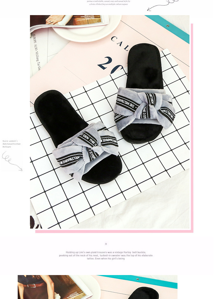 autumn and winter super soft fabric cotton slippers  NSPE35027