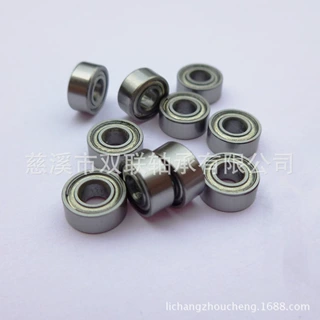 S684ZZ不锈钢轴承 4*9*H4mm微型轴承 不锈钢440材质 遇水不生锈