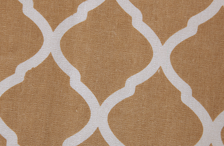 Polyester-cotton Modern Simple Geometric Diamond Pattern With Lace Edges, Yellow Coffee Table Dining Tablecloth,_voghion.com