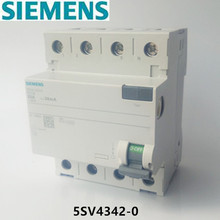 SIEMENS/西门子 5SV4342-0剩余电流动作开关5SV4 AC 30mA 25A 4P