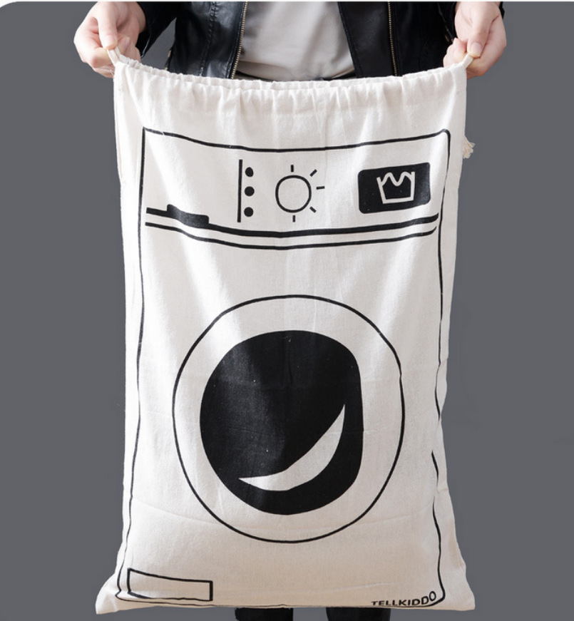 大号帆布束口袋定做面粉袋大米袋定制五谷杂粮袋全棉抽绳袋印logo