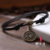 Zodiac signs, ankle bracelet suitable for men and women, fashionable trend accessory, Japanese and Korean, wholesale