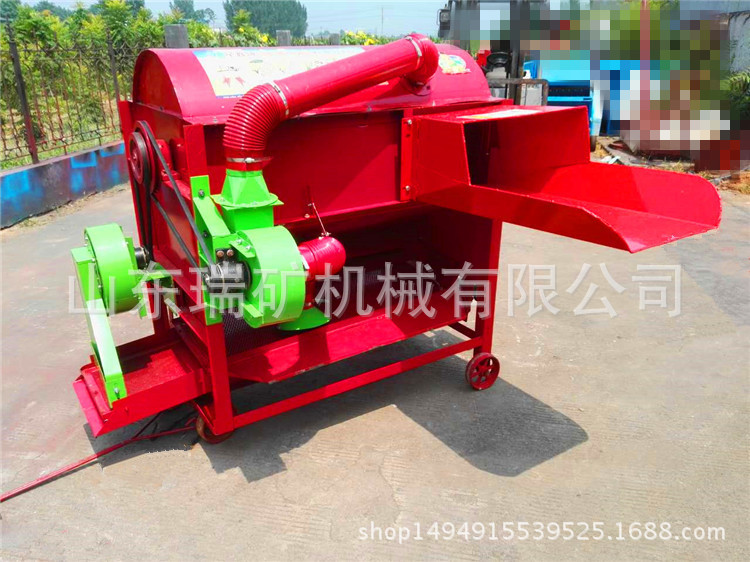 大型自动进料稻麦脱粒机大豆/高粱/谷子/小麦/水稻脱粒机打粒机