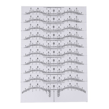 纹绣眉尺辅助设计眉尺一次性眉型设计标准纹眉尺定位尺爆款多规格