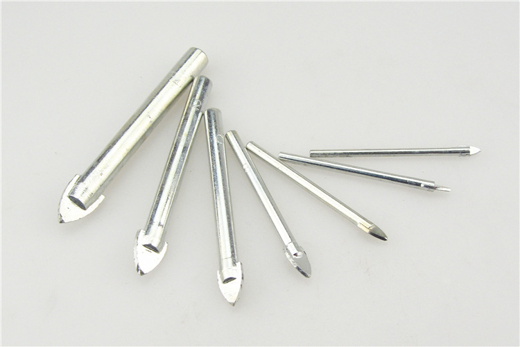 电钻瓷砖钻头 玻璃钻头陶瓷钻头 5 6 8 10 12 三角钻配机钻头